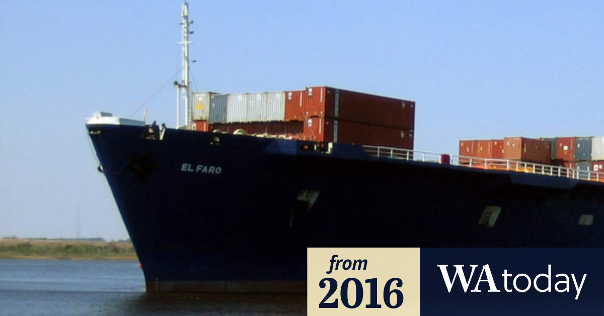 Data Recorder Of El Faro Sunken Cargo Ship Found