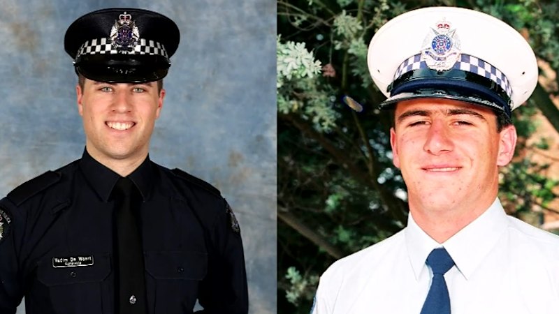 Hunt for alleged police shooter continues in Victoria