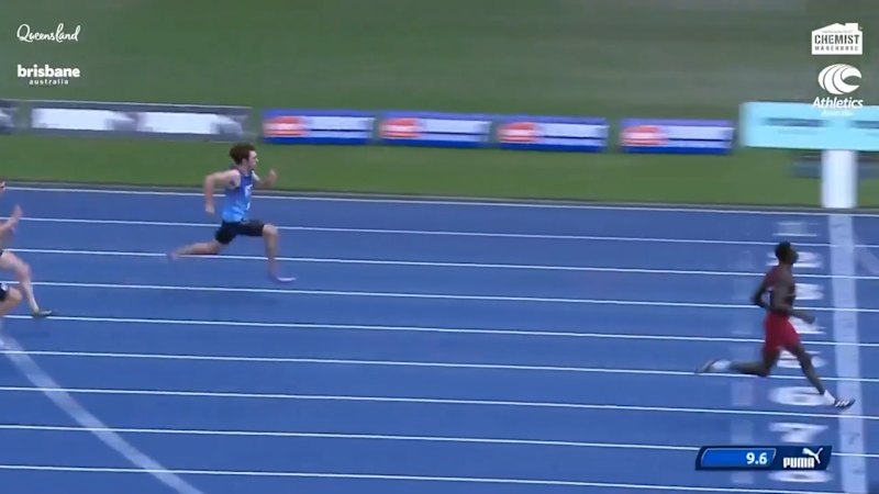 Gout Gout demolishes field in 100m stunner