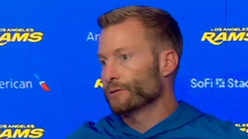 Sean McVay calls himself a “dumb arse” after Rams’ failed Australia trip