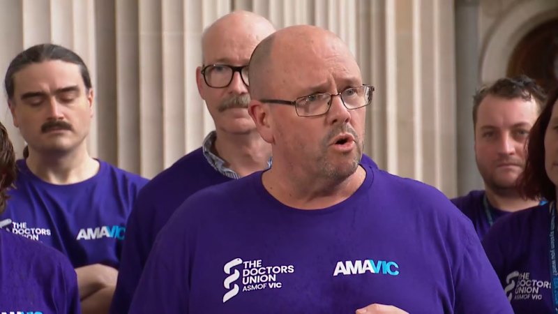 Melbourne doctors walk off the job in third strike in two months