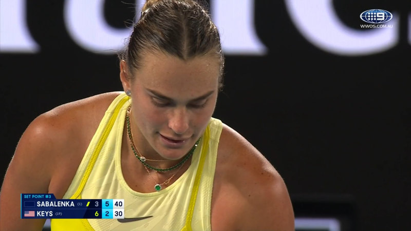 Superb Sabalenka levels AO final