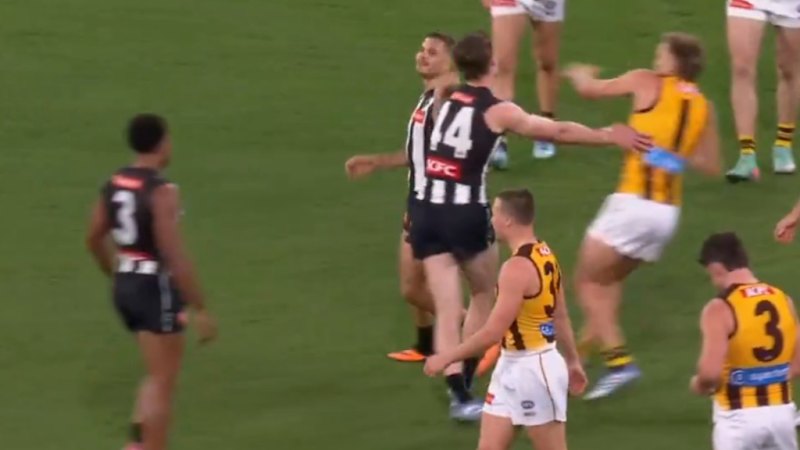 No love lost between Ginnivan and Pies