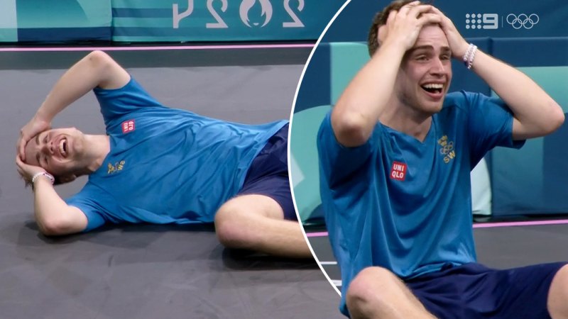Table tennis star's shock after taking out World No. 1
