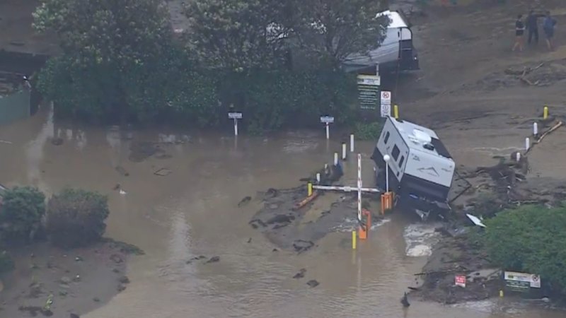 Trapped holidaymakers tell of flood emergency