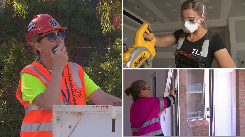 Disheartening' trend women tradies face in the workforce