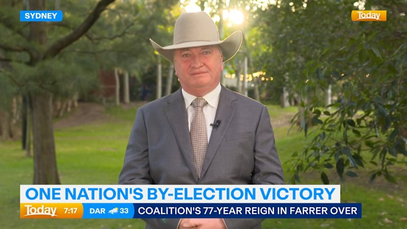 'We're happy to go for government': Joyce, One Nation not standing still after historic win