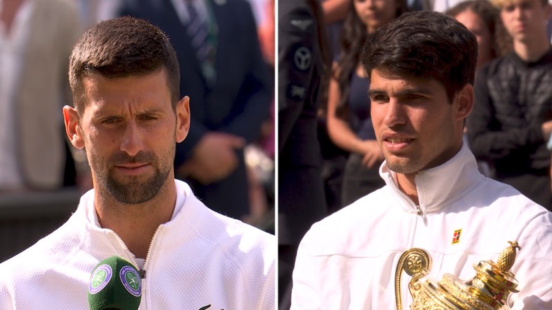 Djokovic applauds Alcaraz for 'complete' victory