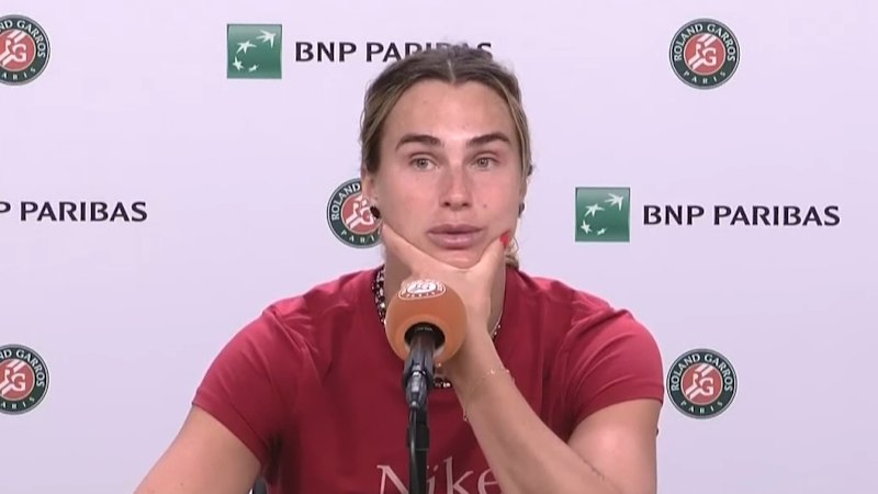 Sabalenka stunned at French Open