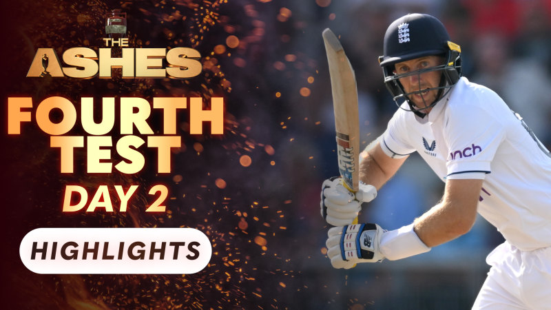 Fourth Test Day 2 Highlights