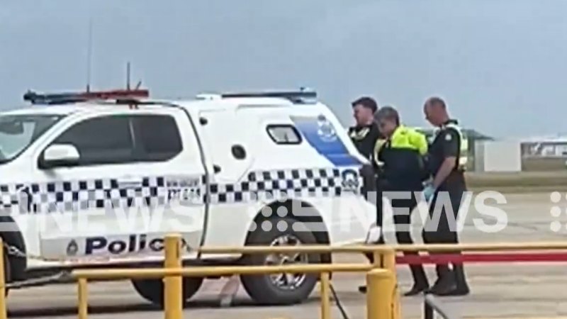 Man arrested at Victorian airport with gun