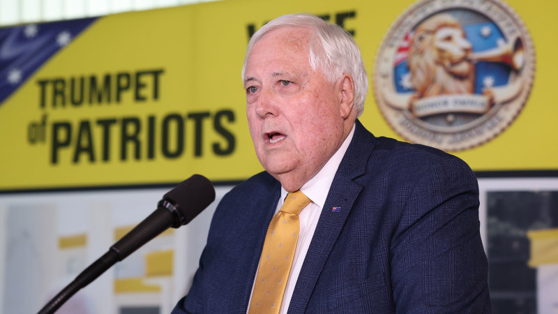 Palmer’s slip of the tongue at party launch