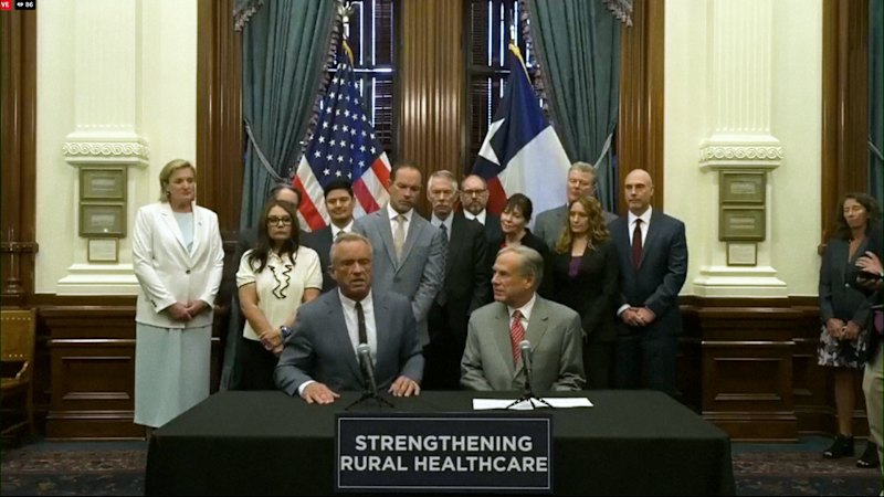 RFK Jr. says in Texas visit that there's 'a lot of trouble' at CDC