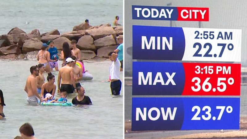 Victorians swelter through one of year’s hottest days