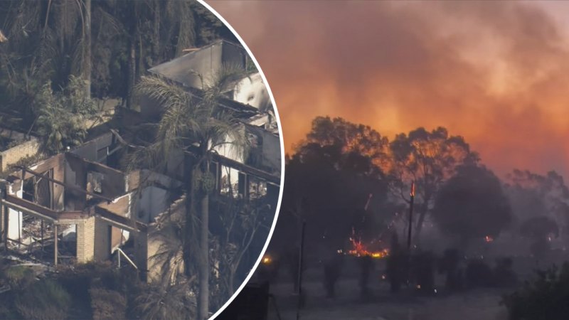 Conditions ease for Perth bushfires