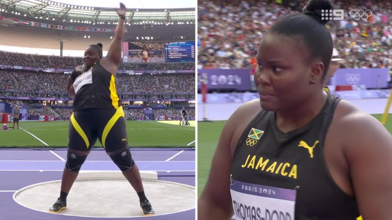 Jamaica’s Danniel Thomas-Dodd fails to qualifly in women's shot put