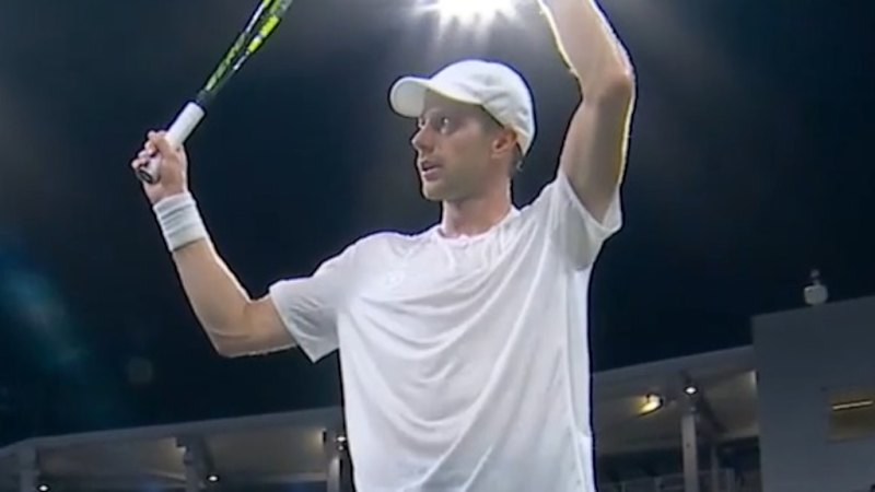 Van de Zandschulp and De Minaur play US Open second-round match