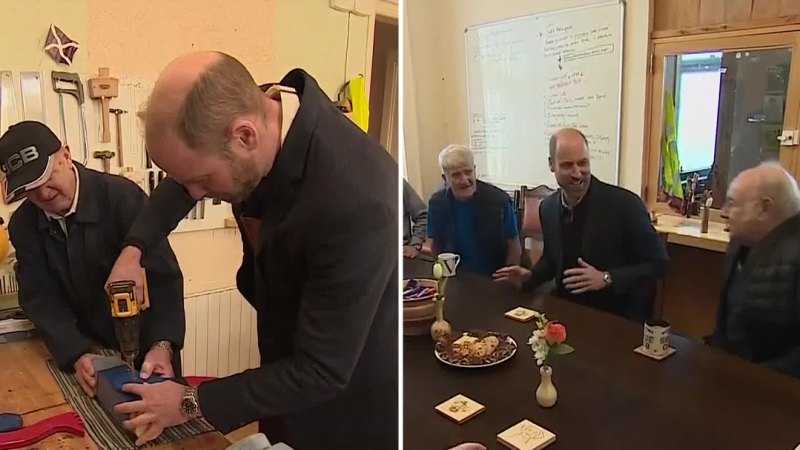 Prince William’s mental health mission in Scotland