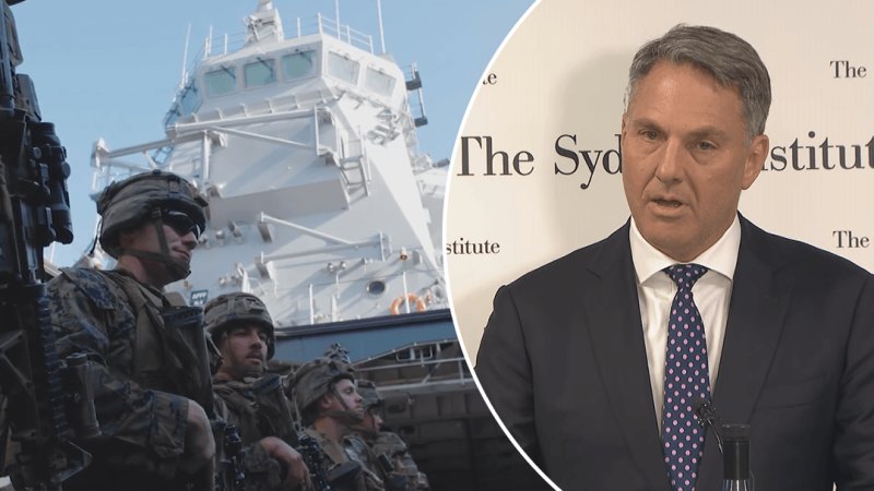 Australia's Defence Minister foreshadows cuts in military projects to refocus on Pacific