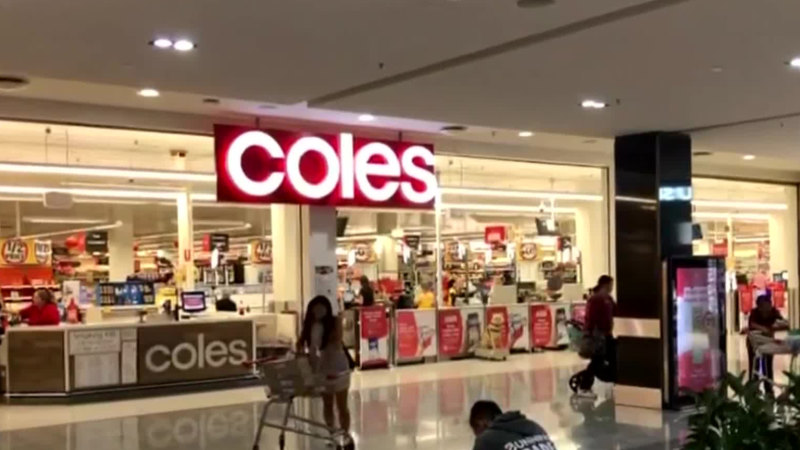 Coles trolley collector critical after hitting head