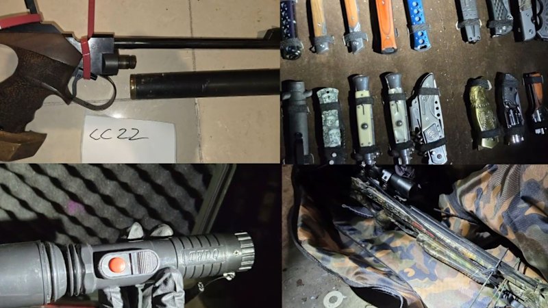 SA man charged over weapons haul