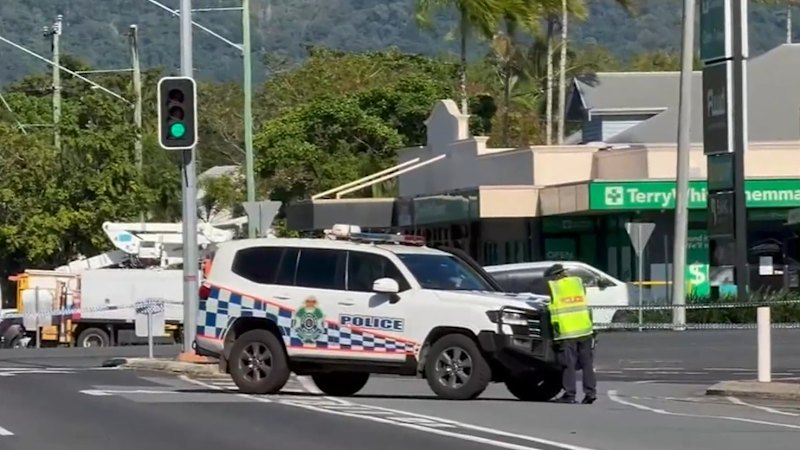Woman fighting for life after being hit by police car