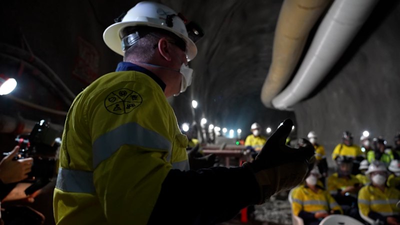 Snowy Hydro tunnel breakthrough