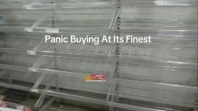 NT supermarket shelves stripped bare