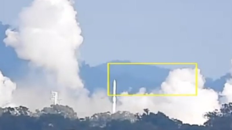 Australian-made rocket crashes shortly after launch