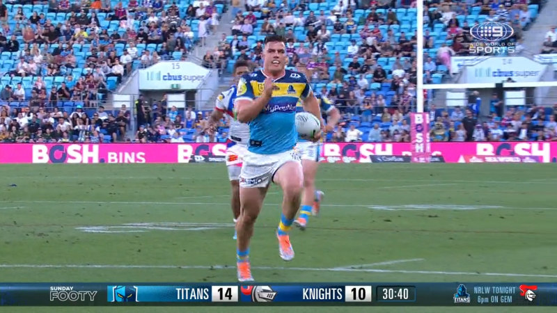 Try-scoring Titan opens up Knights