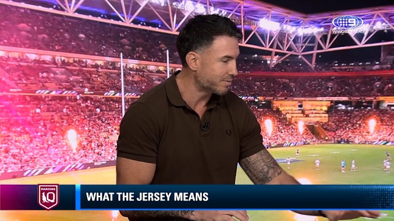 Darius Boyd emotional when asked about Maroons jersey meaning