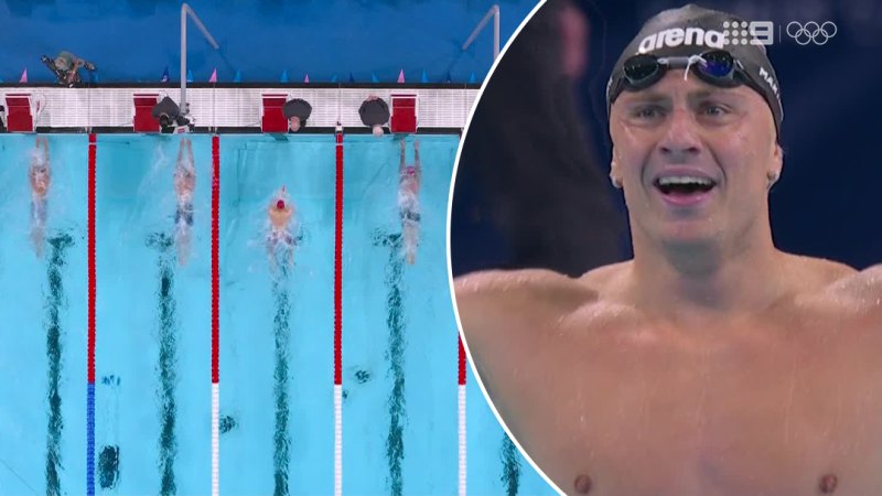 Swimming stunned by tie for silver
