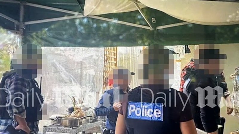 Images show police attempting to arrest Dezi Freeman before deadly shooting