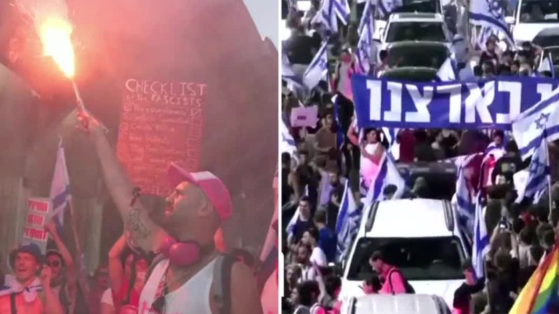 Yasa onaylandıktan sonra İsrail'de protestolar