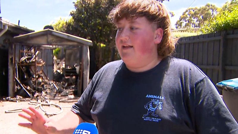 Smoke alarm saves family as fire spread through their home