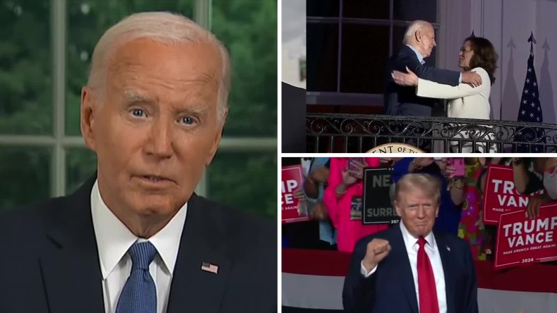 Biden explains why he dropped out of US election