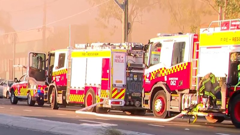 Fire at storage facility in Chipping Norton, Sydney’s south-west
