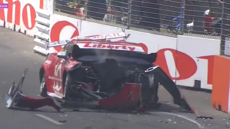 Huge quali crash rocks Supercars