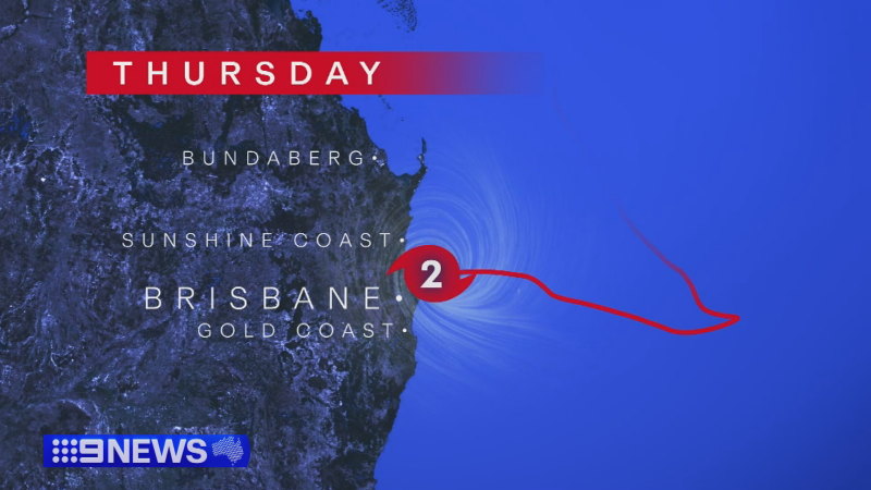 Cyclone Alfred moves towards Queensland coast