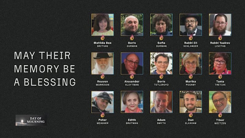 Australia falls silent as nation pays tribute to terror attack victims