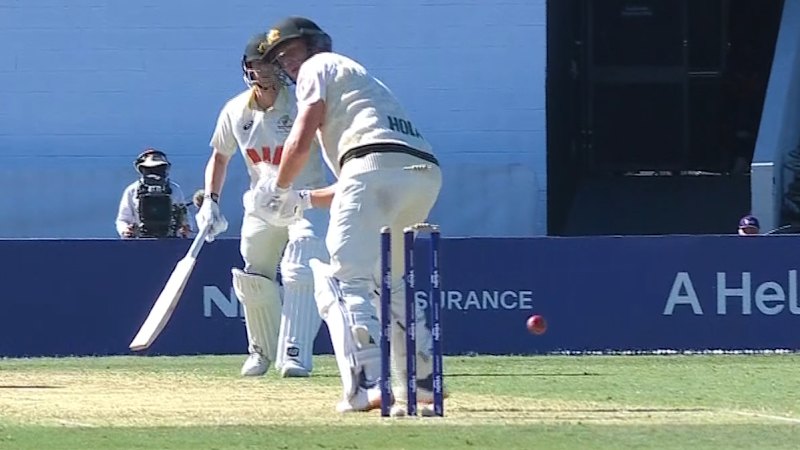 Marnus Labuschagne dismissed by Shoriful Islam as Bangladesh takes early advantage
