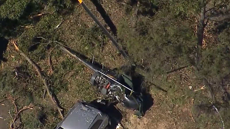 Man dead, another injured in Sydney chopper crash