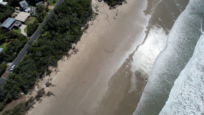 Coastal erosion at Inverloch