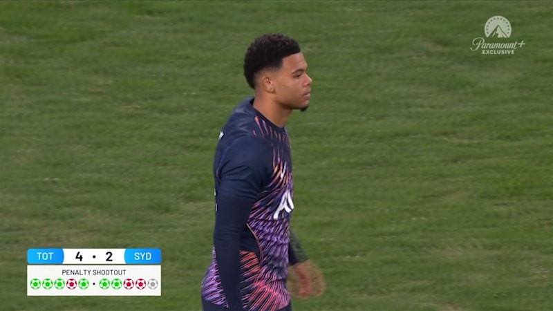 Spurs defeat Sydney FC on penalties after 1-1 draw