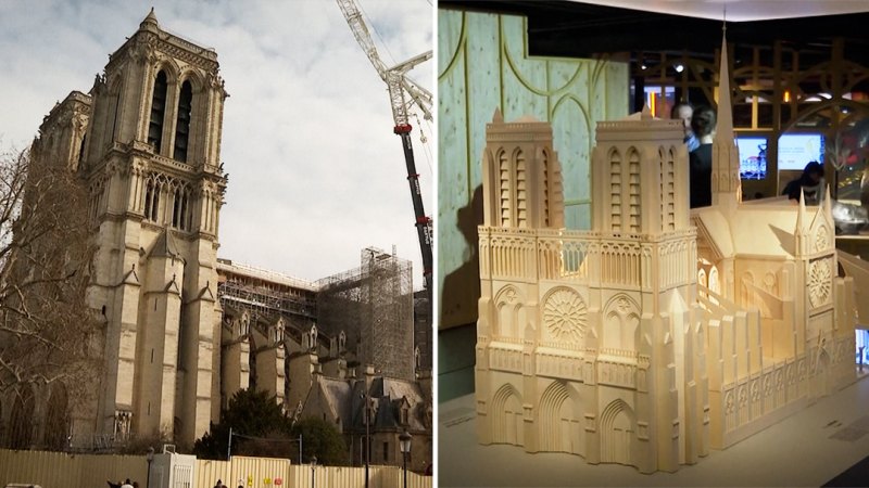 Notre Dame Katedrali gelecek yıl yeniden açılacak