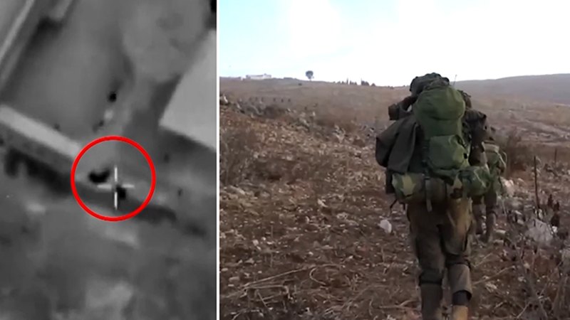 Israeli Army releases footage of troops operating in Lebanon