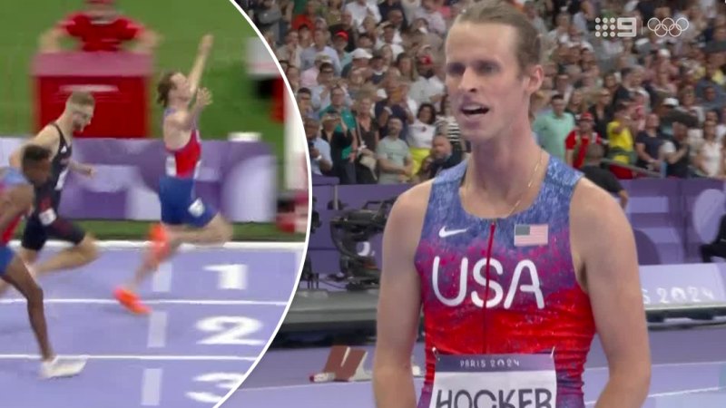 Hocker the champion in astonishing 1500m final