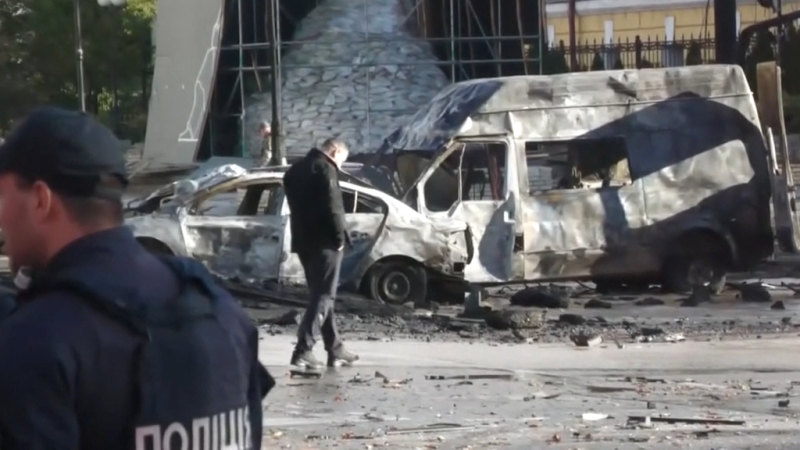 Ukrayna'nın başkenti birkaç patlamayla sarsıldı