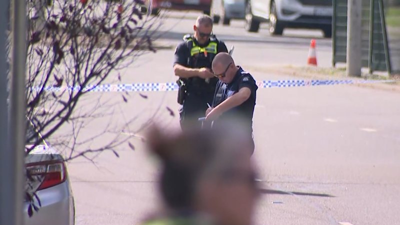 Pedestrian fighting for life after car runs red light