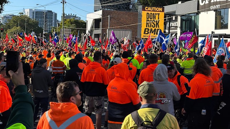 CFMEU worker protests continue